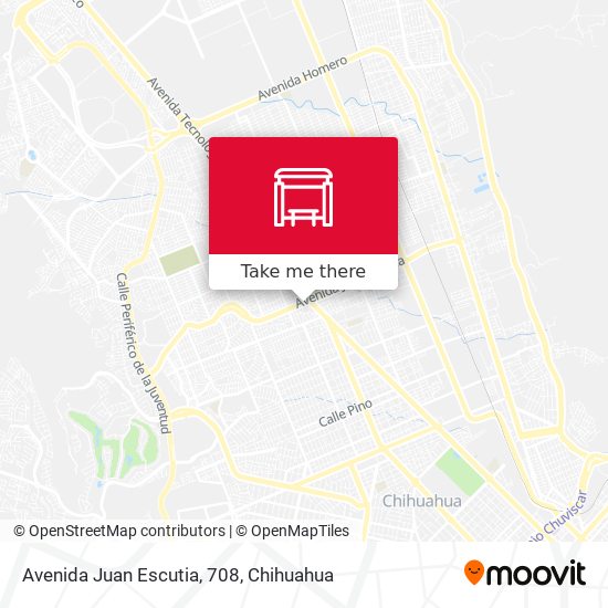 Avenida Juan Escutia, 708 map
