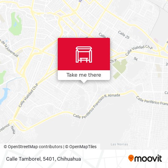 Mapa de Calle Tamborel, 5401