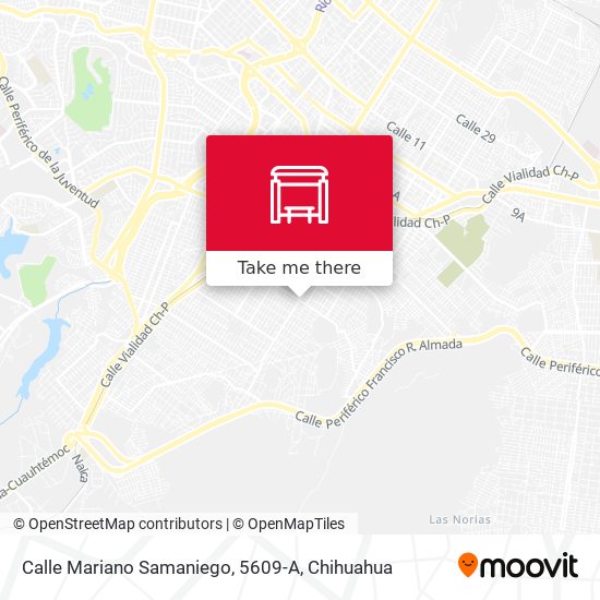 Calle Mariano Samaniego, 5609-A map