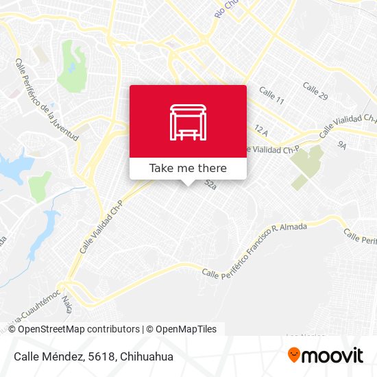 Calle Méndez, 5618 map