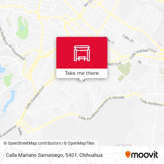Calle Mariano Samaniego, 5401 map