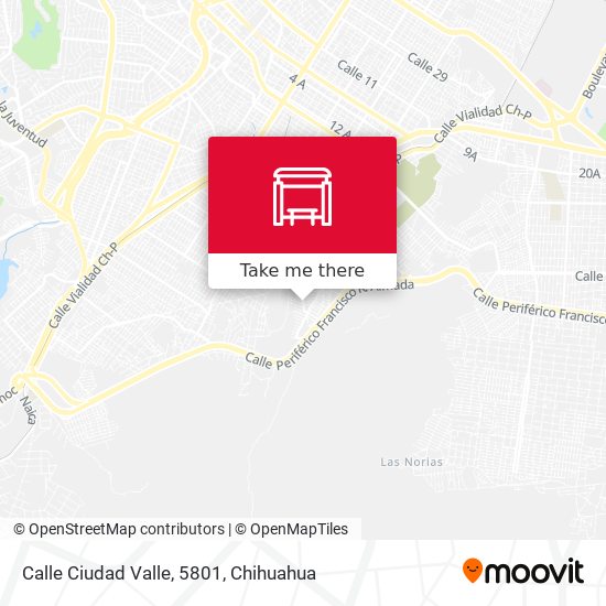 Calle Ciudad Valle, 5801 map