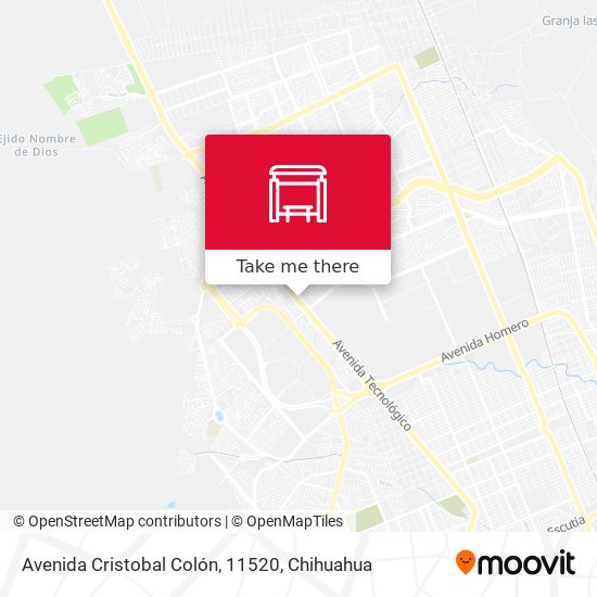 Avenida Cristobal Colón, 11520 map