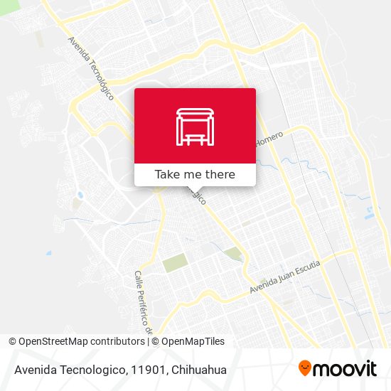 Avenida Tecnologico, 11901 map