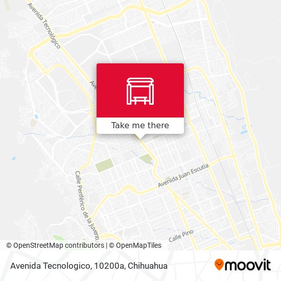 Avenida Tecnologico, 10200a map