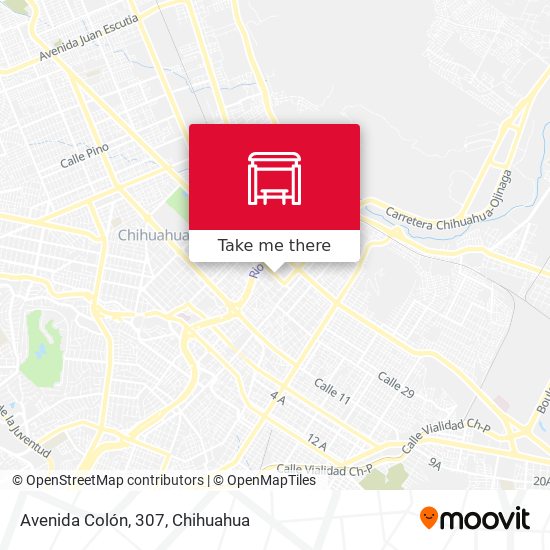 Mapa de Avenida Colón, 307