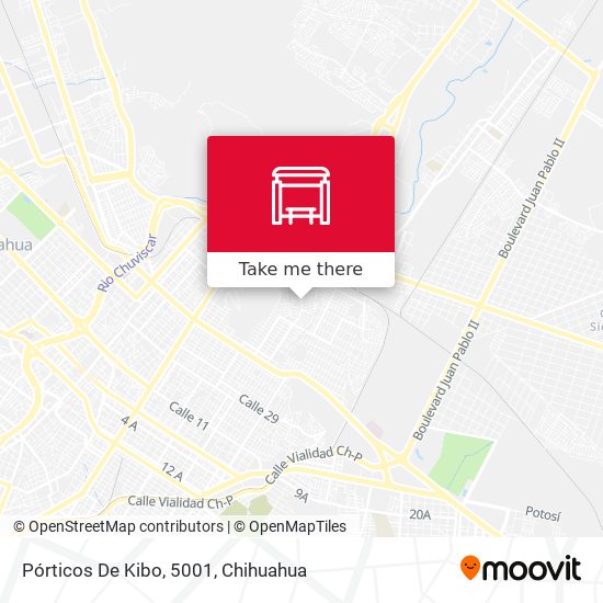 Pórticos De Kibo, 5001 map