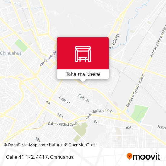 Mapa de Calle 41 1/2, 4417