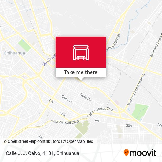 Mapa de Calle J. J. Calvo, 4101