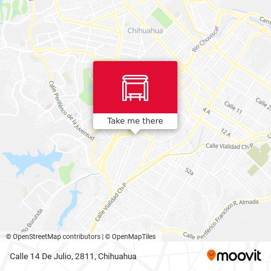Mapa de Calle 14 De Julio, 2811