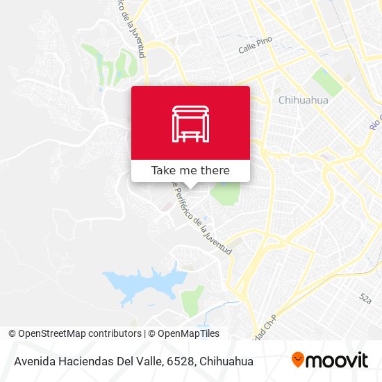 Mapa de Avenida Haciendas Del Valle, 6528