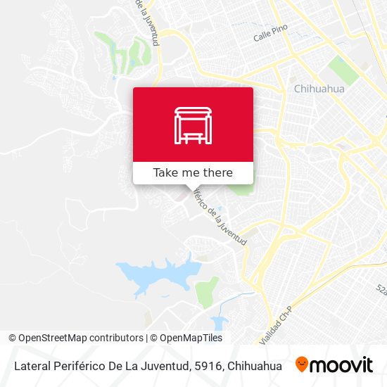 Mapa de Lateral Periférico De La Juventud, 5916