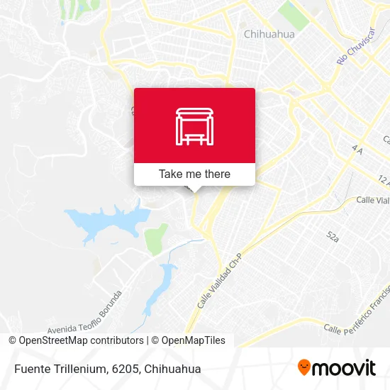 Mapa de Fuente Trillenium, 6205