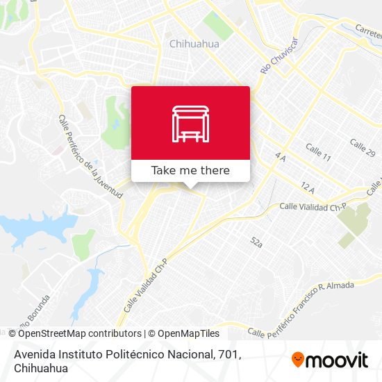 Mapa de Avenida Instituto Politécnico Nacional, 701