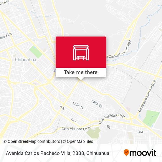 Mapa de Avenida Carlos Pacheco Villa, 2808