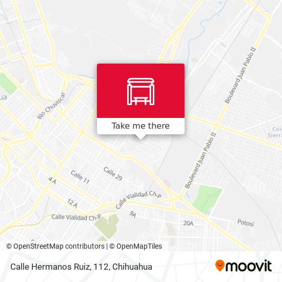 Calle Hermanos Ruiz, 112 map