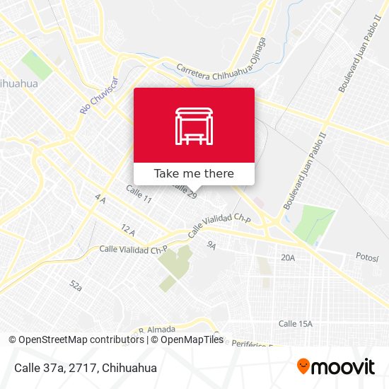 Mapa de Calle 37a, 2717