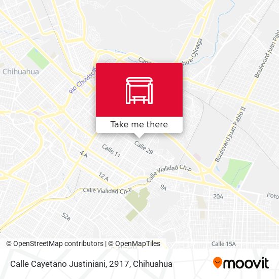 Mapa de Calle Cayetano Justiniani, 2917