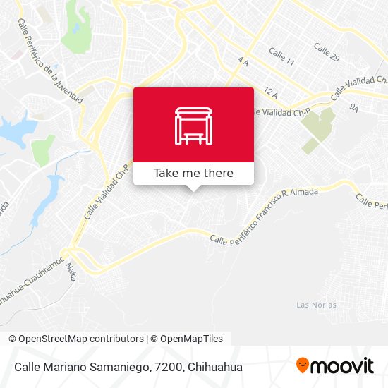 Calle Mariano Samaniego, 7200 map