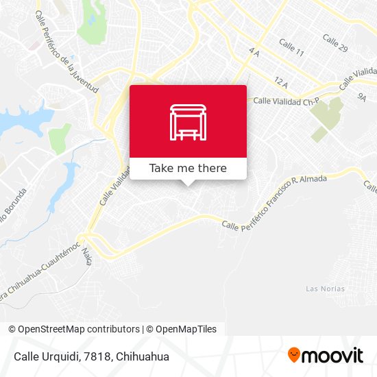 Mapa de Calle Urquidi, 7818