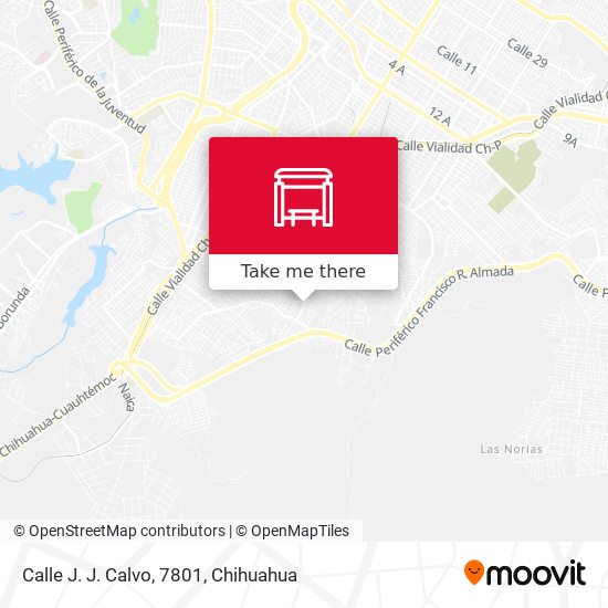 Calle J. J. Calvo, 7801 map