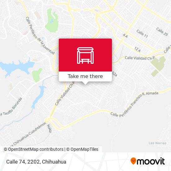 Mapa de Calle 74, 2202
