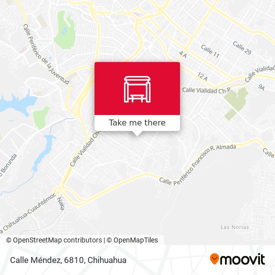 Calle Méndez, 6810 map