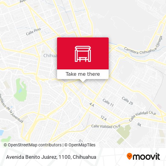 Avenida Benito Juárez, 1100 map