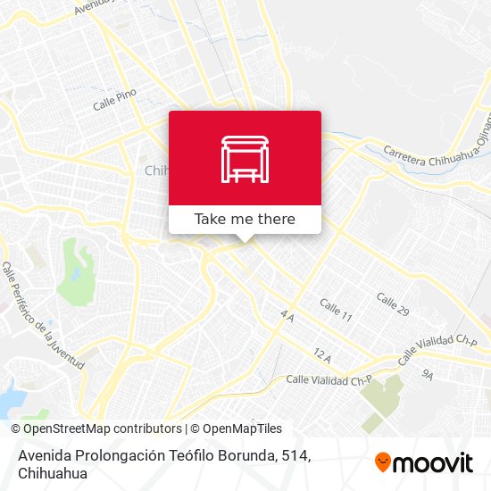 Avenida Prolongación Teófilo Borunda, 514 map