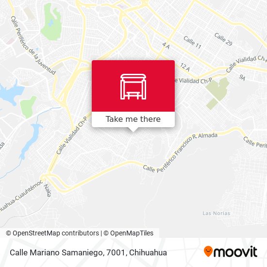 Calle Mariano Samaniego, 7001 map