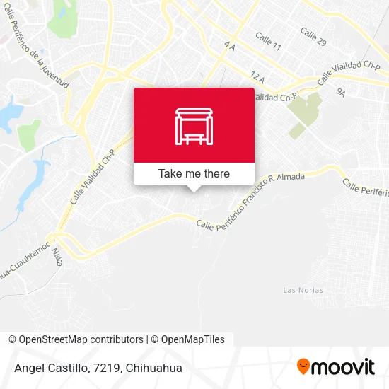 Mapa de Angel Castillo, 7219