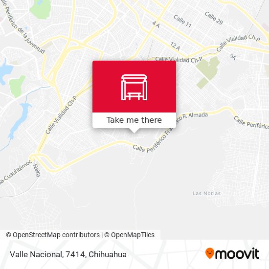 Mapa de Valle Nacional, 7414