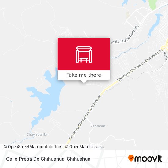 Calle Presa De Chihuahua map