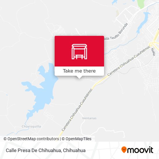 Calle Presa De Chihuahua map