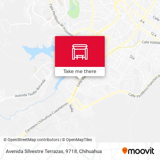 Avenida Silvestre Terrazas, 9718 map