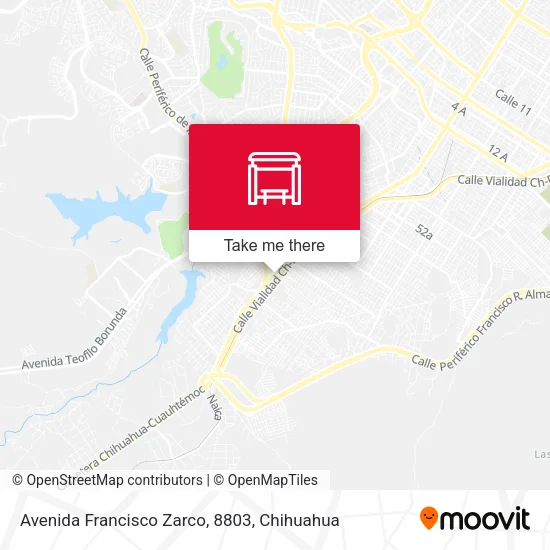 Mapa de Avenida Francisco Zarco, 8803