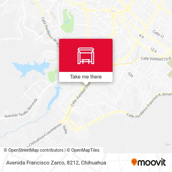 Mapa de Avenida Francisco Zarco, 8212