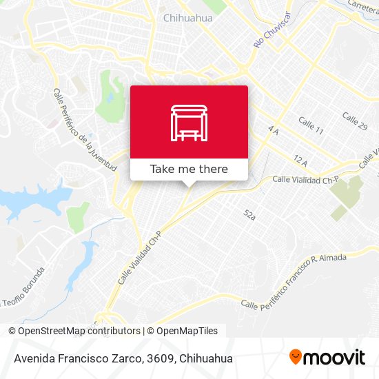 Avenida Francisco Zarco, 3609 map