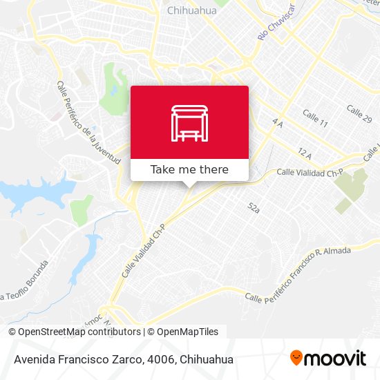 Avenida Francisco Zarco, 4006 map