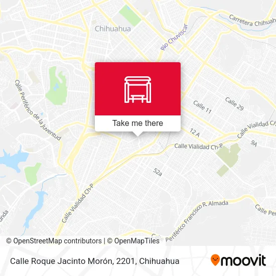 Mapa de Calle Roque Jacinto Morón, 2201