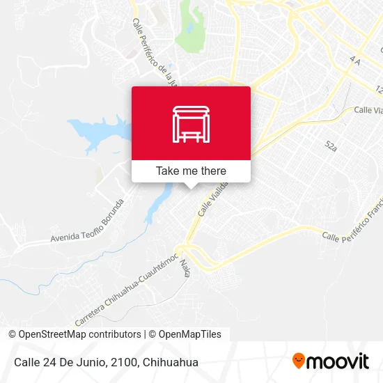 Mapa de Calle 24 De Junio, 2100