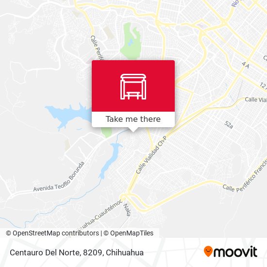 Centauro Del Norte, 8209 map
