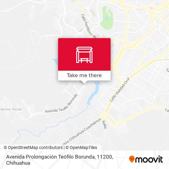 Avenida Prolongación Teófilo Borunda, 11200 map