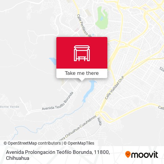 Avenida Prolongación Teófilo Borunda, 11800 map