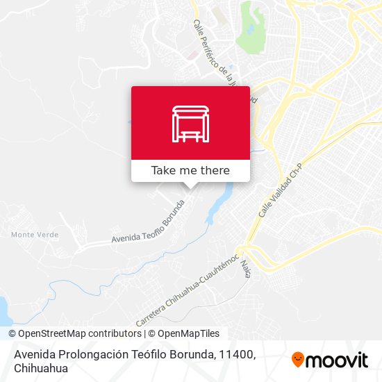 Avenida Prolongación Teófilo Borunda, 11400 map