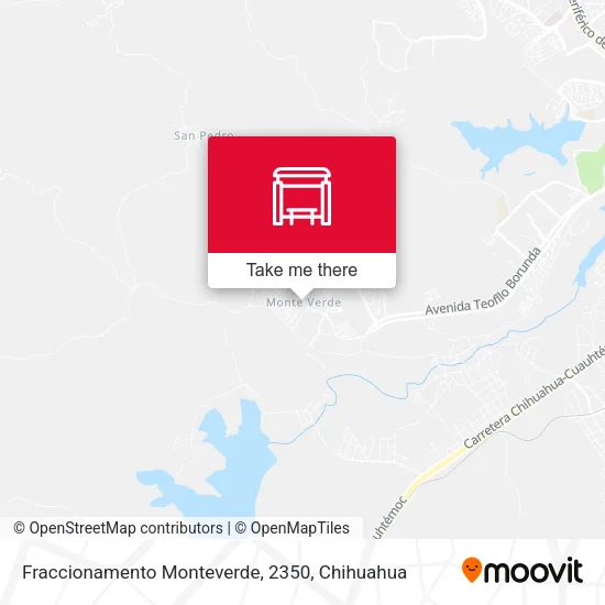 Mapa de Fraccionamento Monteverde, 2350