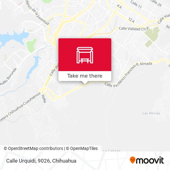Mapa de Calle Urquidi, 9026