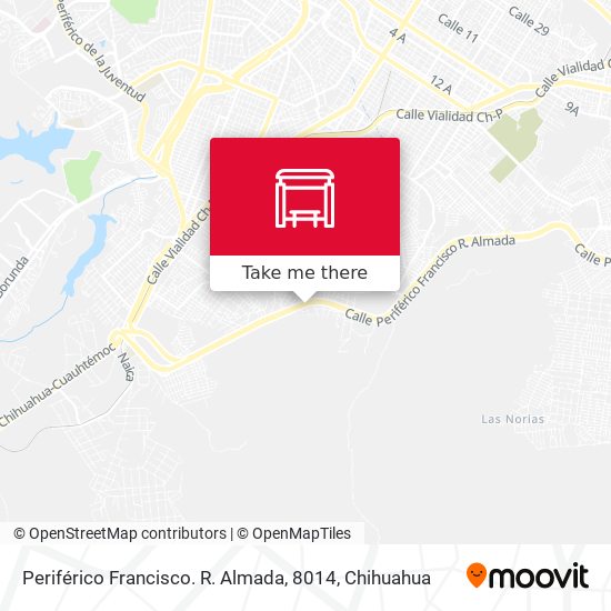 Periférico Francisco. R. Almada, 8014 map