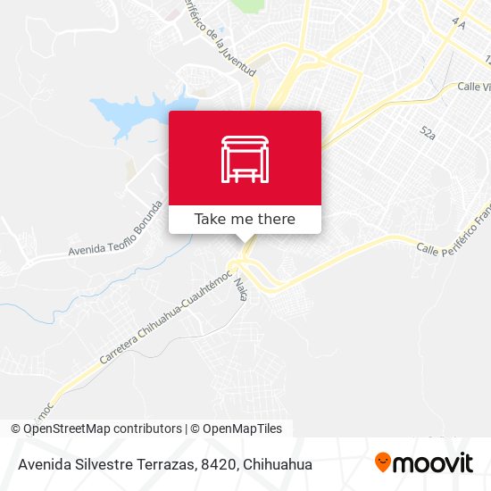 Mapa de Avenida Silvestre Terrazas, 8420