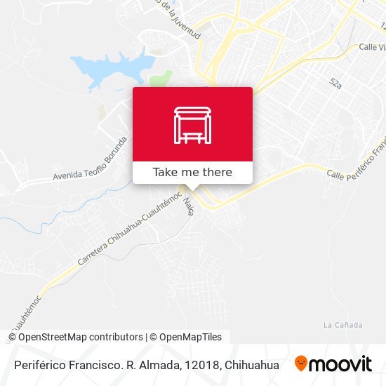 Mapa de Periférico Francisco. R. Almada, 12018